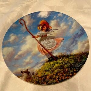 Knowles 1992 Classic Mother Goose Little Bo Peep plate